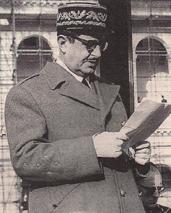 Le général Louis Dio (1908-1994). Il fut l’un des premiers compagnons de Leclerc, auquel il succédera à la tête de la 2e DB (RFL).