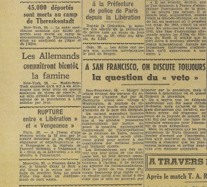 Le Télégramme de Brest & de l'Ouest 29-05-1945