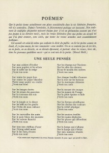 Poèmes La France Libre
