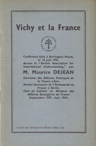 Vichy et la France