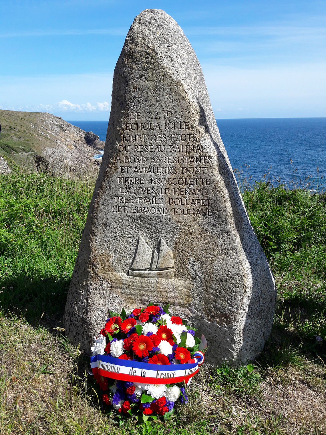 8 et 9 juin 2019 : voyage mémoriel de la Fondation « hommage aux Français  Libres du Finistère et de l'île de Sein » - Fondation de la France Libre