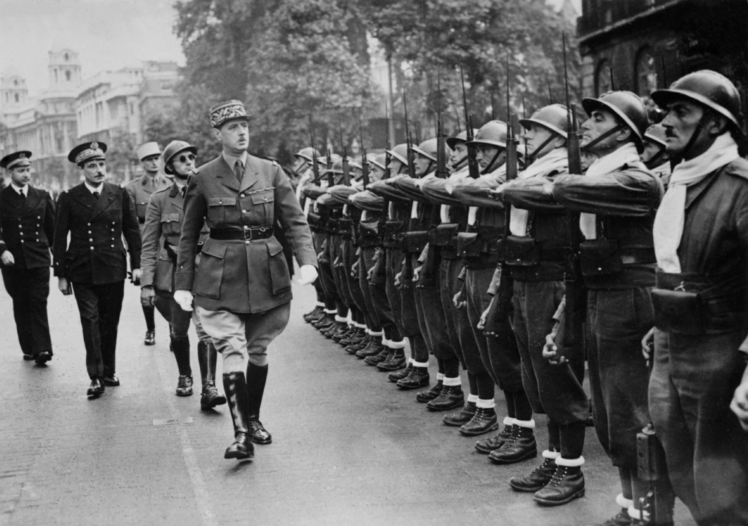 WW2-1940 Marins de la France Libre à Londres 