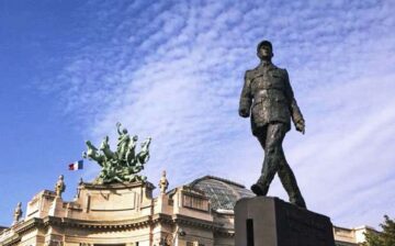 La statue du Général de Gaulle