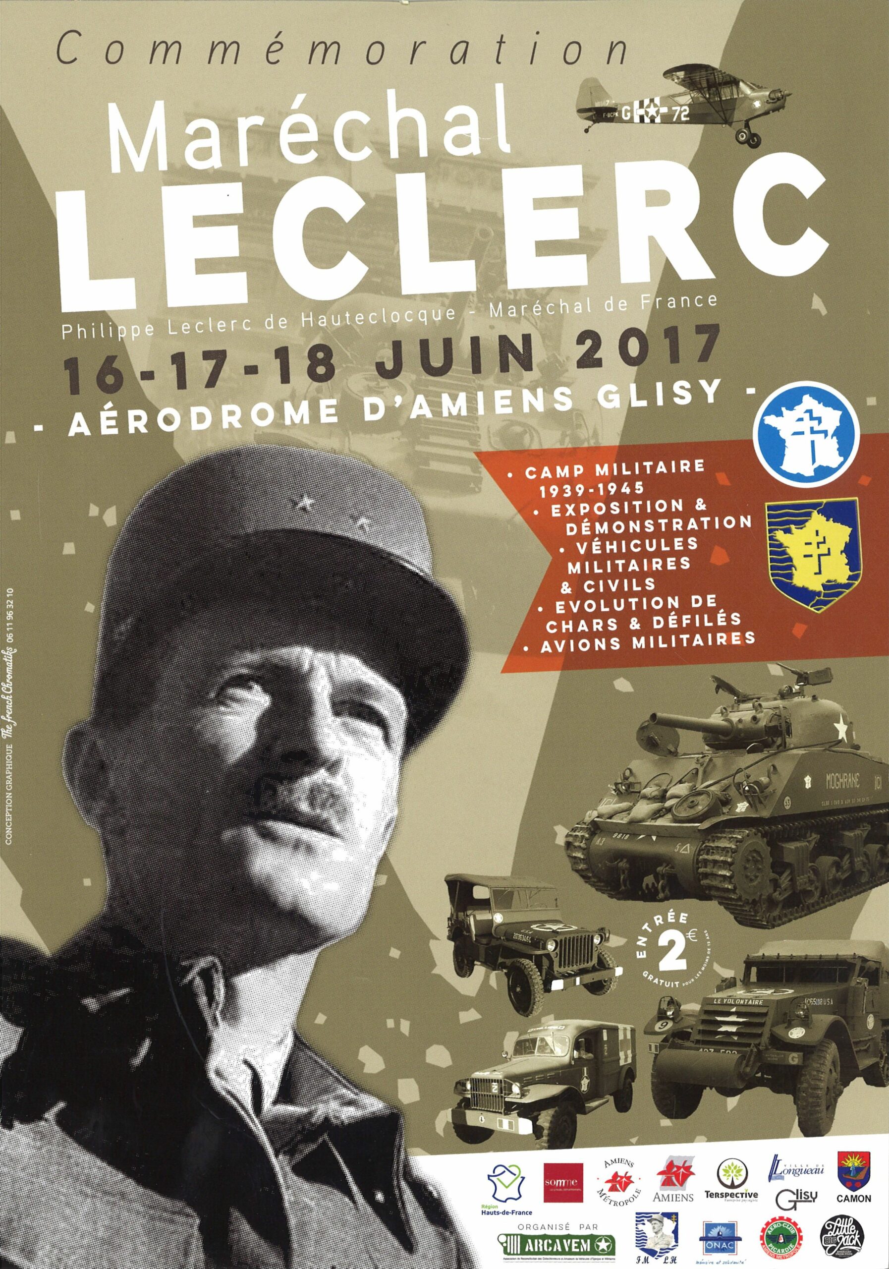 Commémoration du maréchal Leclerc (16-18 juin 2017)