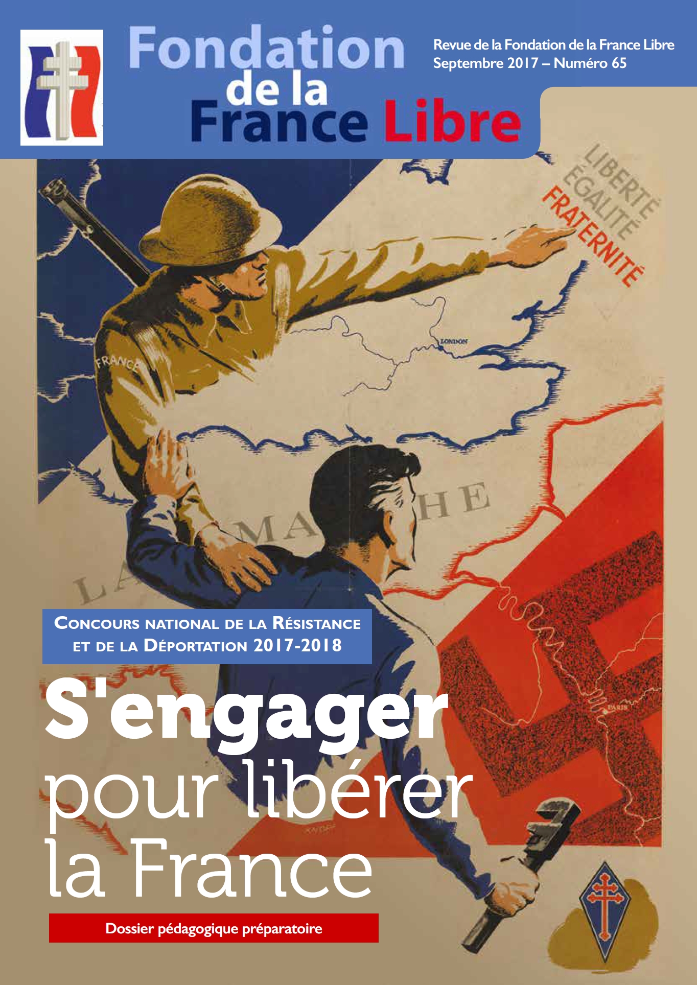 Fondation de la France Libre, n° 65, septembre 2017
