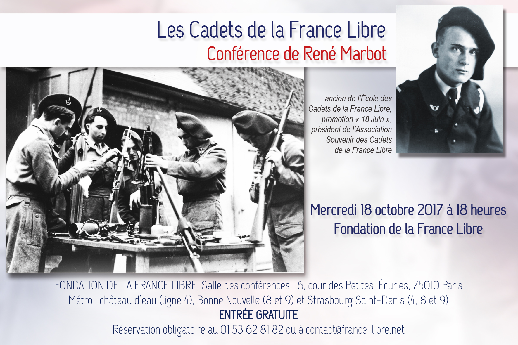Les Cadets de la France Libre (conférence)