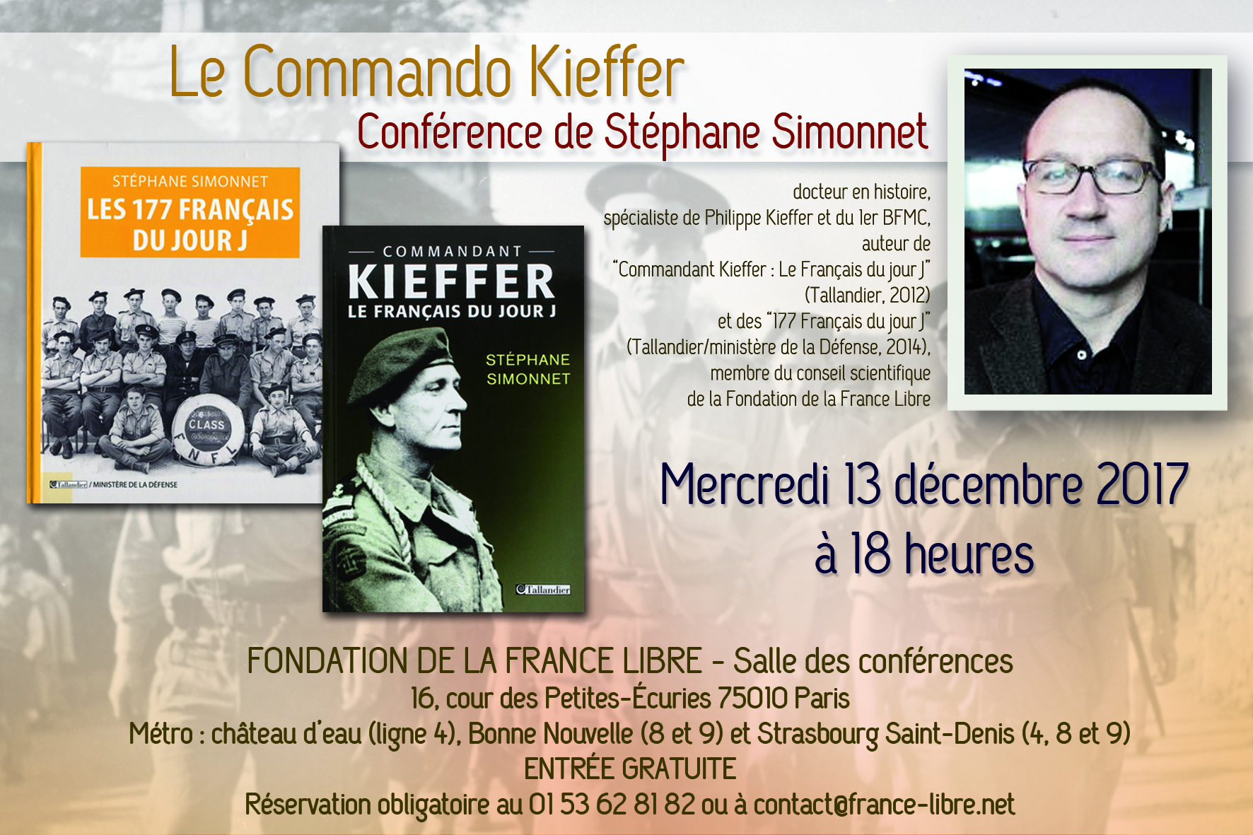 Le Commando Kieffer (conférence)