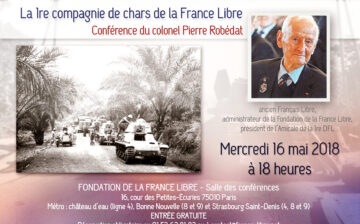 La 1re compagnie de chars de la France Libre (conférence)