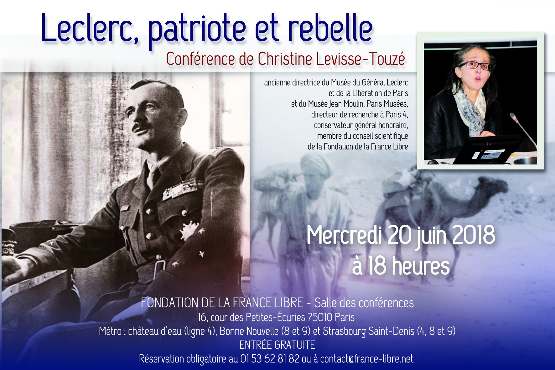 Leclerc, patriote et rebelle (conférence)