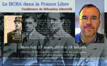 Le BCRA dans la France Libre (conférence)