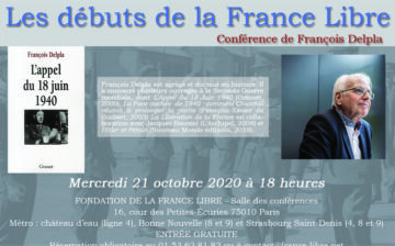 Les débuts de la France Libre (conférence)