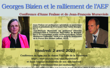 Georges Bizien et le ralliement de l’AEF à la France Libre (conférence en ligne)