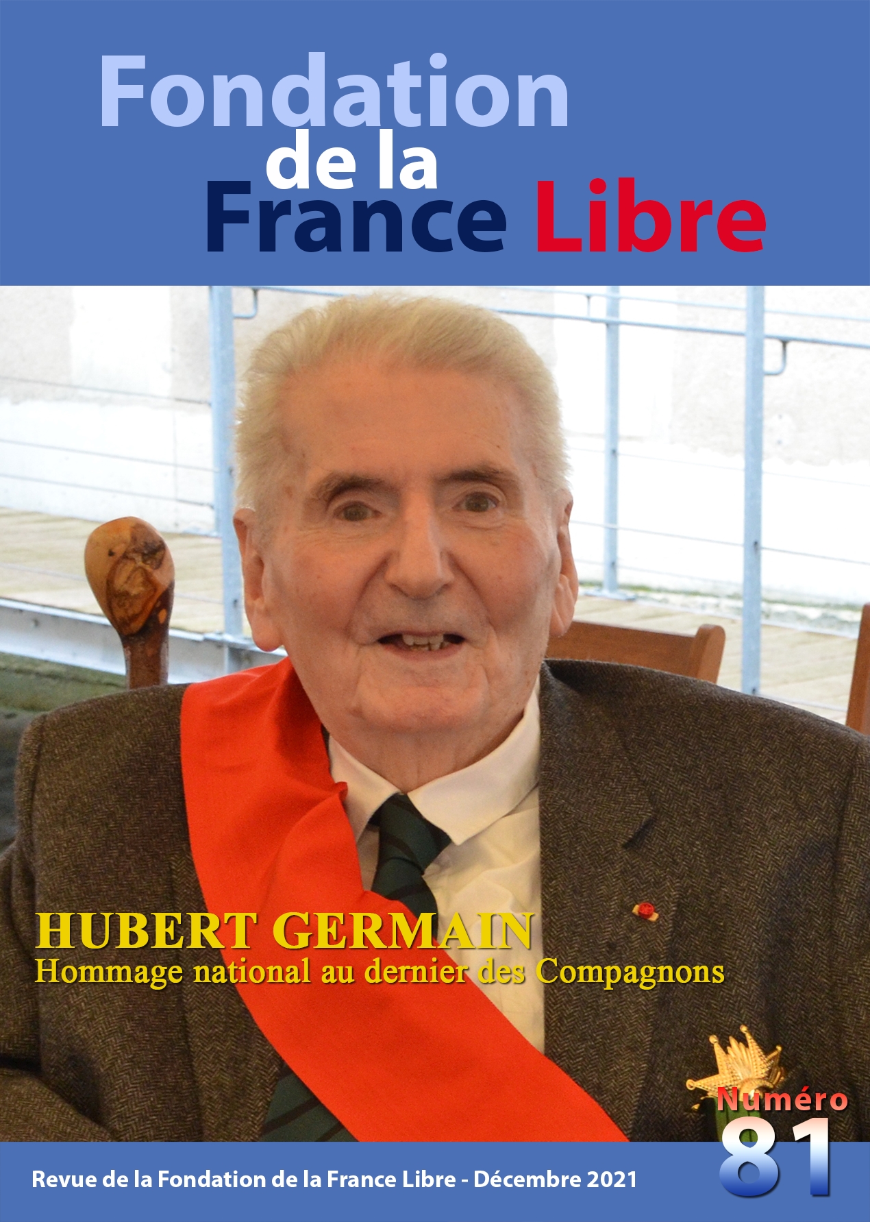 Fondation de la France Libre, n° 81, décembre 2021