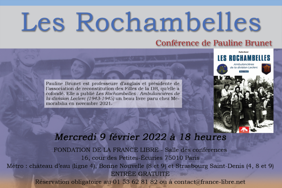 Les Rochambelles (conférence)
