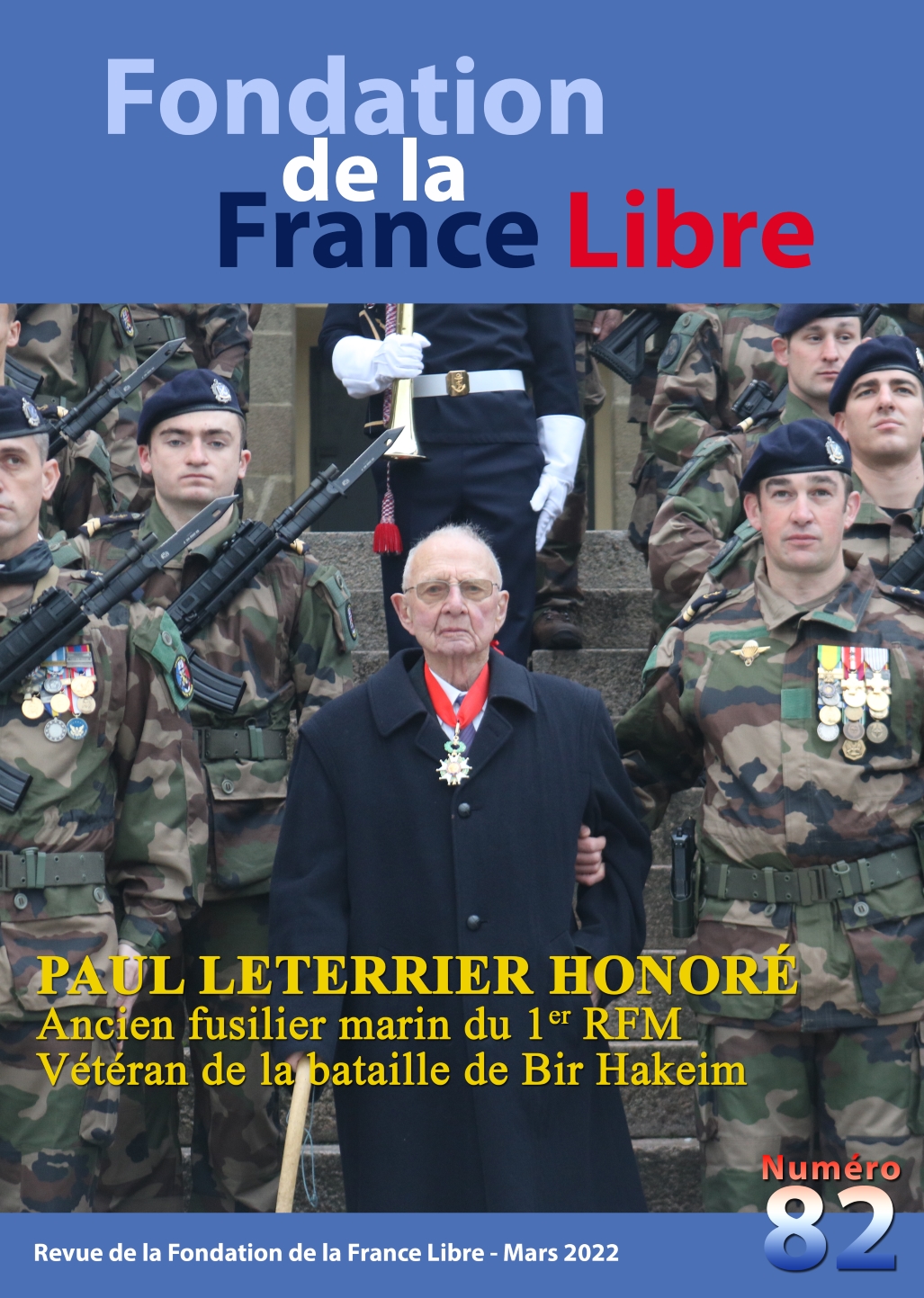 Fondation de la France Libre, n° 82, mars 2022