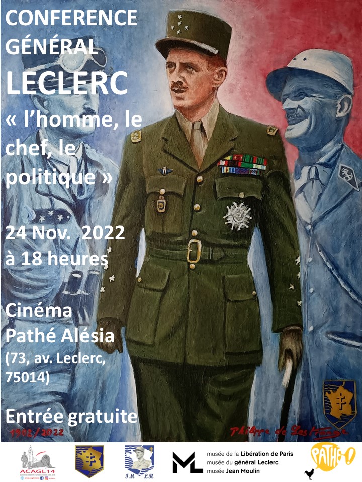 Leclerc, l’homme, le chef et le politique (conférence)