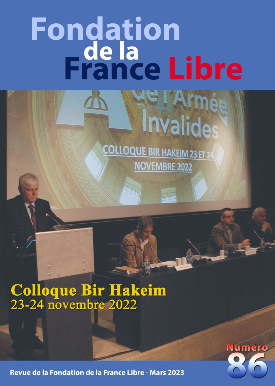 Fondation de la France Libre, n° 86, mars 2023